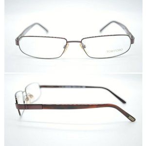 TOM FORD TF5056 BROWN EYEGLASSES FOR MEN  AUTHENTIC